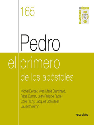 cover image of Pedro, el primero de los Apóstoles